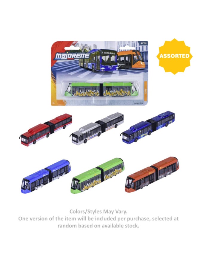 Majorette City MAN City Bus & Avenio Tram Die-cast Vehicle (1:64, Assorted) - Image 1